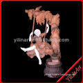 Marble Carving Swing Girl Statue YL-R215